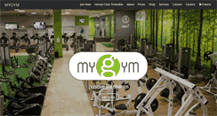 Desktop Screenshot of mygym.co.za